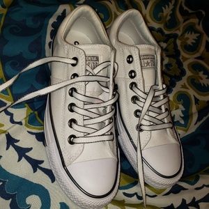 NWOT never worn white converse